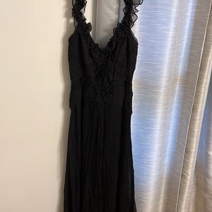 Tadashi black gown